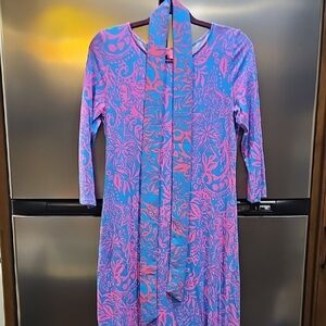 Lilly Pulitzer Maxi 3/4 Sleeve Dress